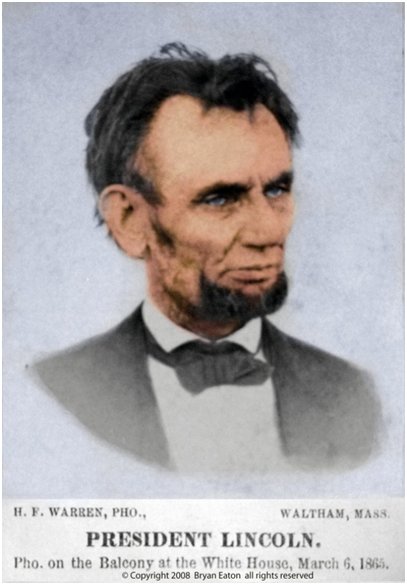 Abraham Lincoln last photo